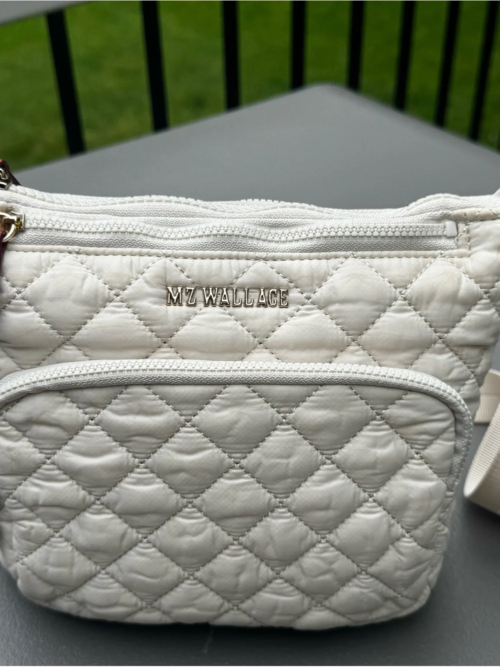MZ Wallace Metro Scout Deluxe Quilted Nylon Crossbody Bag - Picture 7 of 14